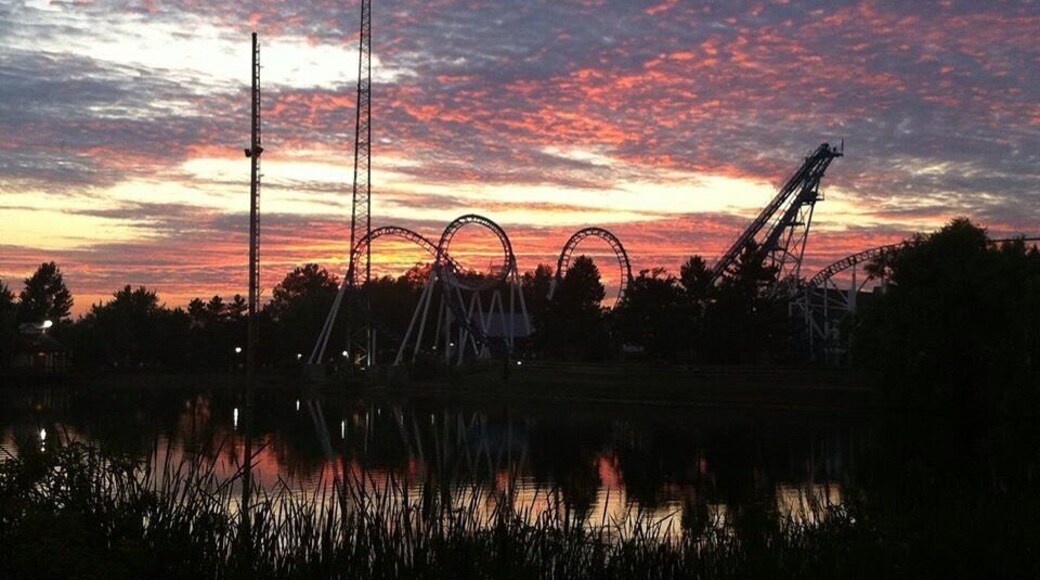 sneaking in a few rides before the fireworks.
#goldenhour