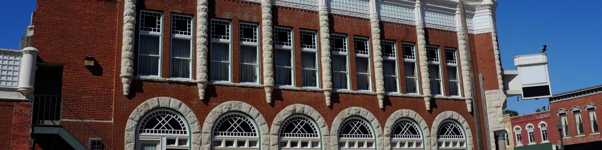 Commercial Palace Design on Bank in Council Grove