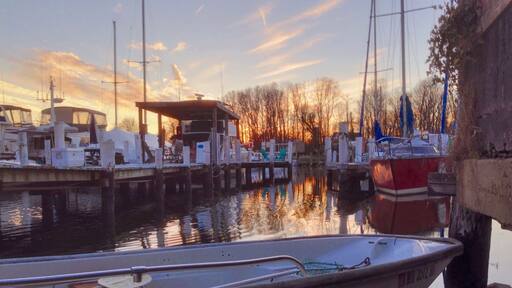 Such a peaceful little harbor #sunset #maryland