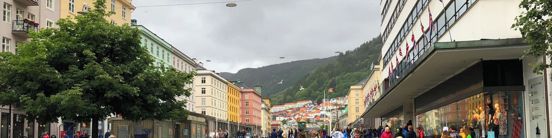 Torgallmenningen, Torgalmenningen, or Torvallmenningen, is the main square of Bergen, Norway. Wikipedia
