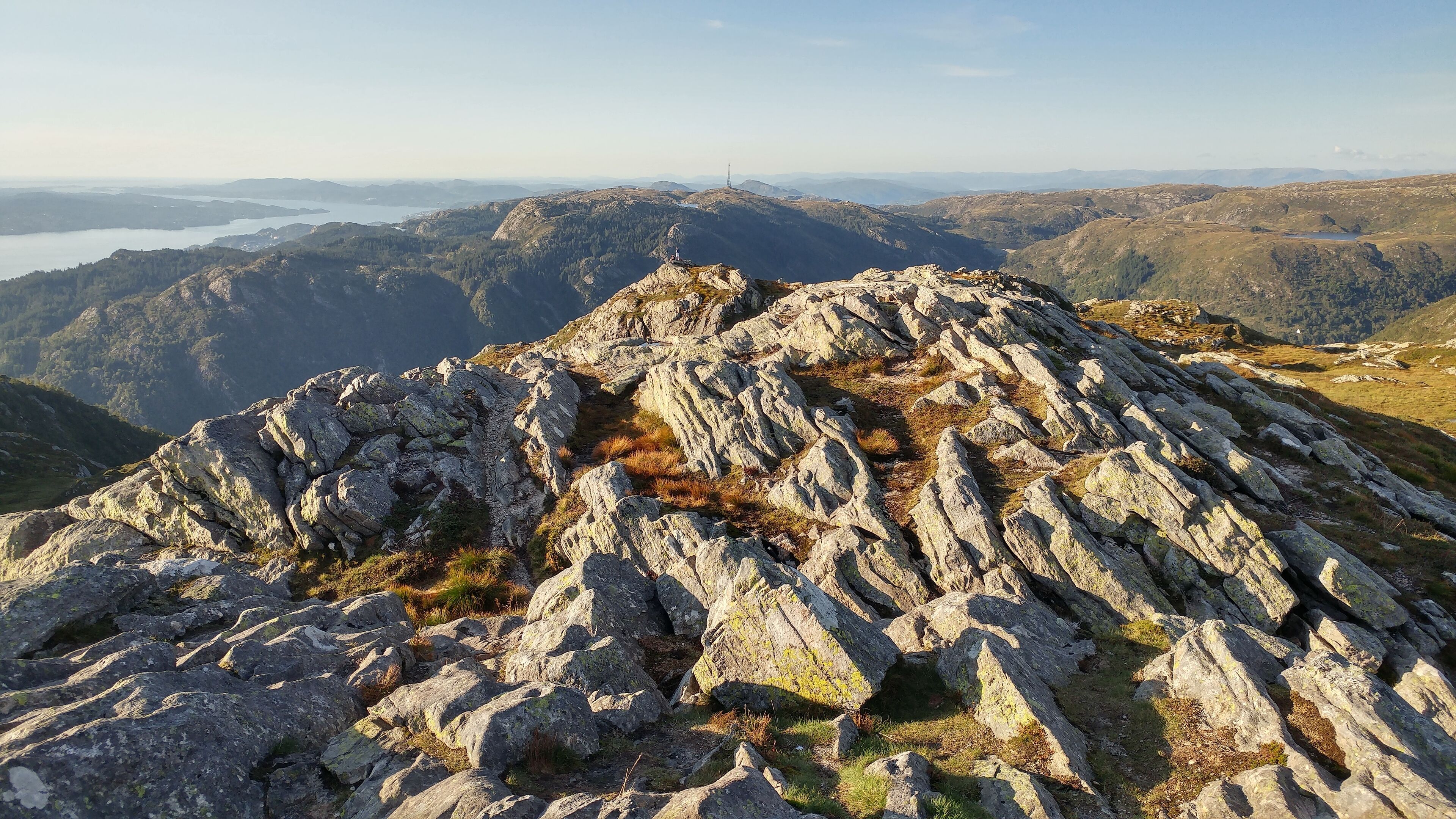 Take trip on cable car and with a short walk you will be on the very top of Ulriken, highest of the seven mountains that surround Bergen. That view is well worth it. 