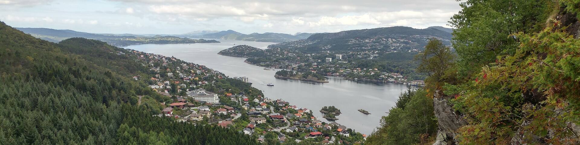 Hiking in Norway never disappoints with beautiful views.