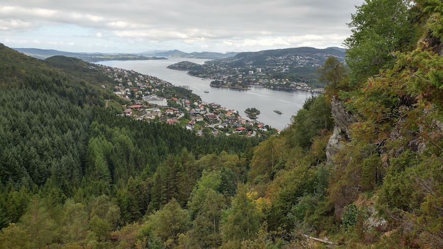 Hiking in Norway never disappoints with beautiful views.
