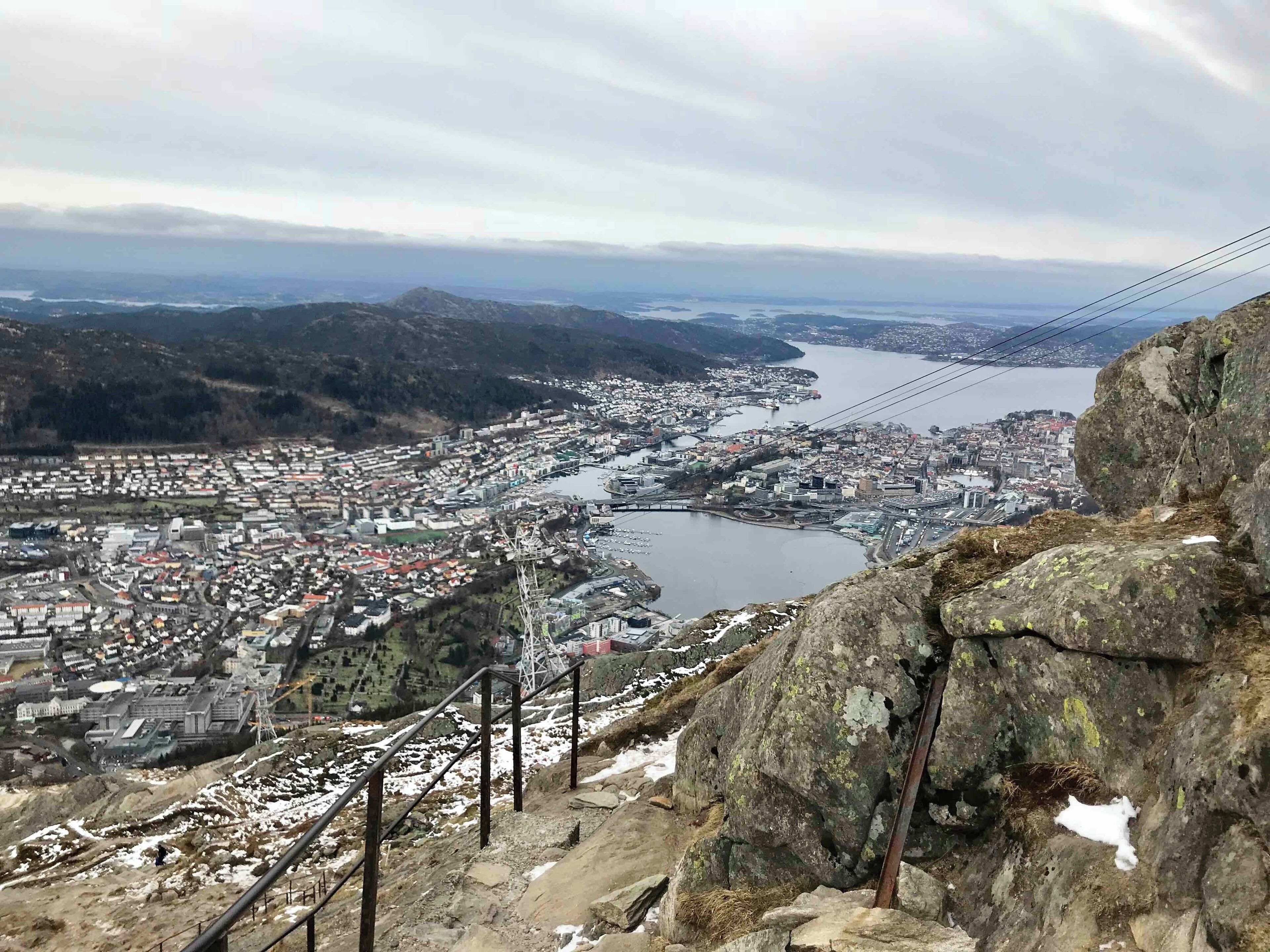 View from top of Mount Ulriken
Bergen , Norway