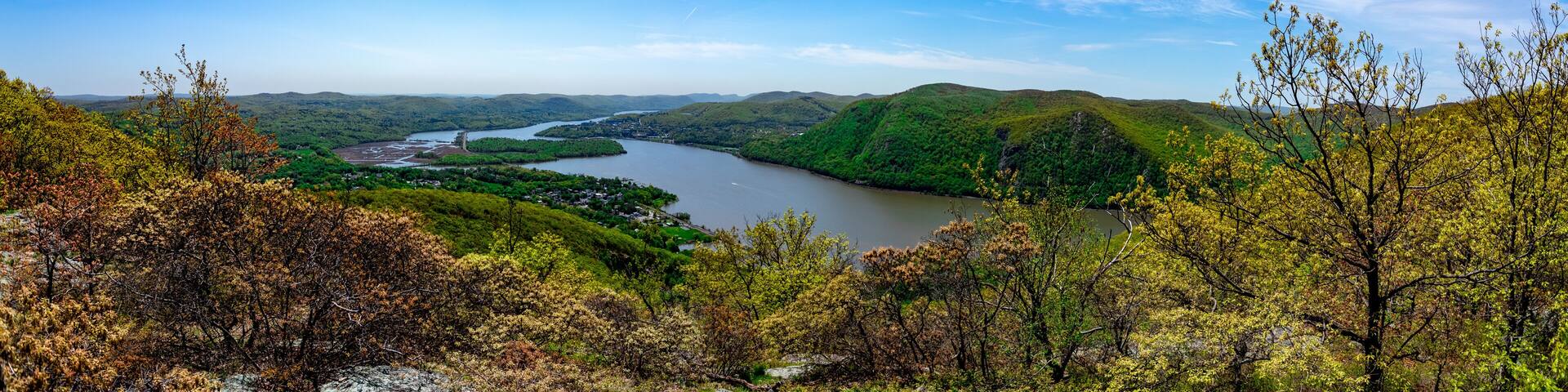 Lower Hudson Valley Overlook Panorama