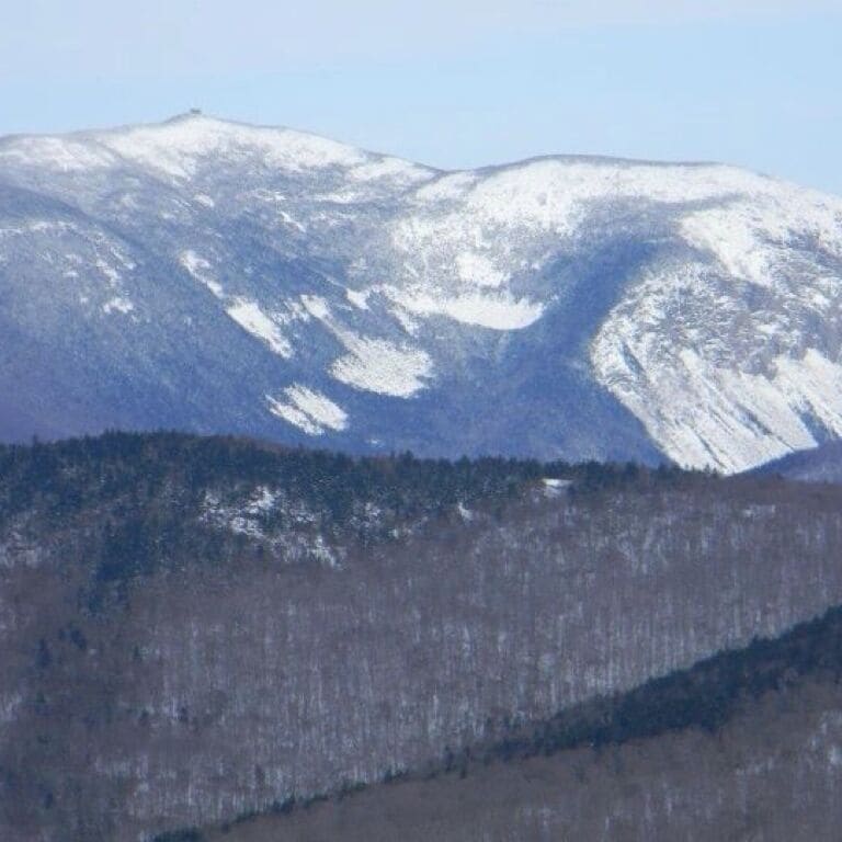 View of Cannon Mountain from Loon Mt. Resort