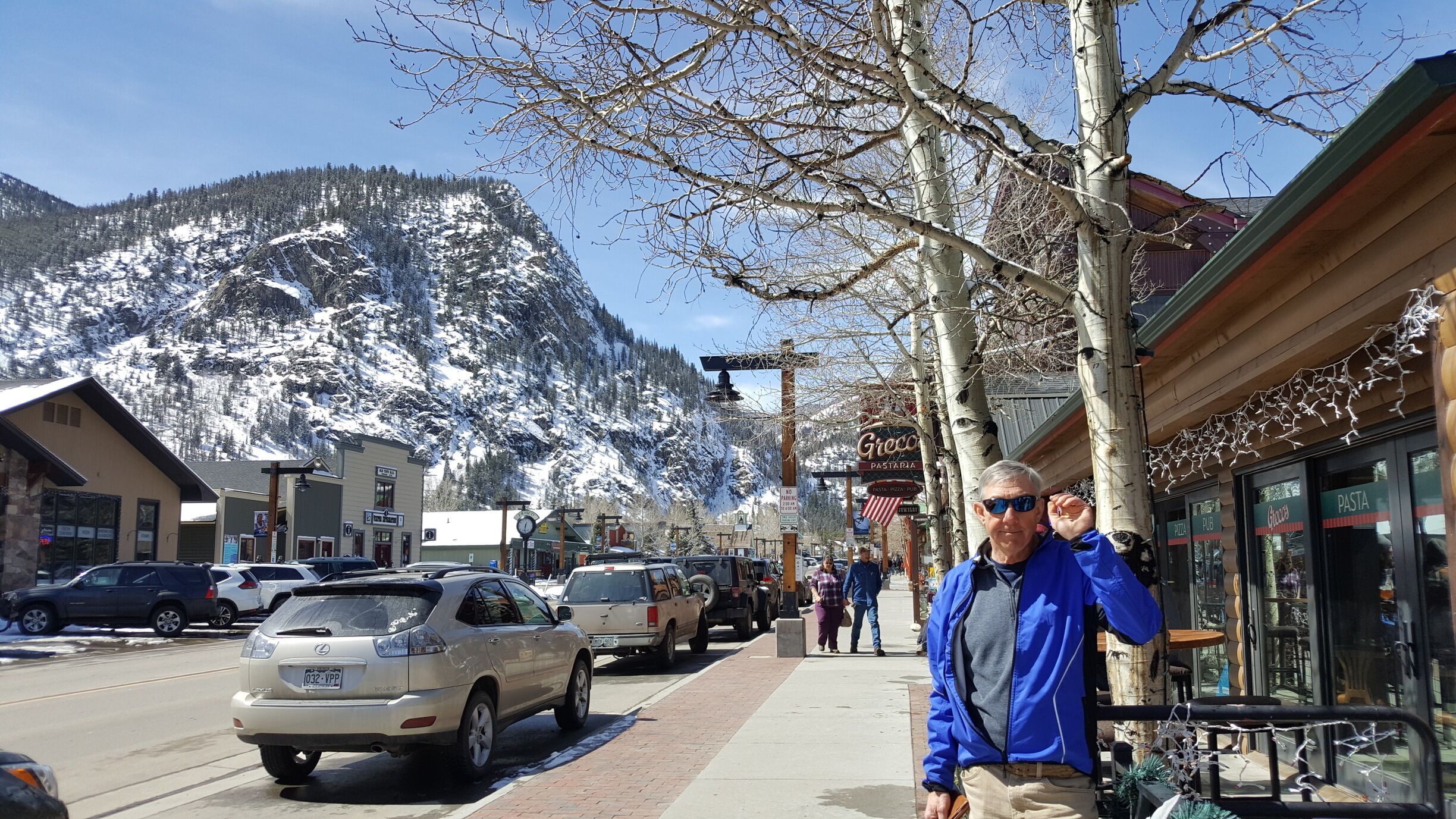 Take a break and walk around Frisco, nice shops and restaurants.