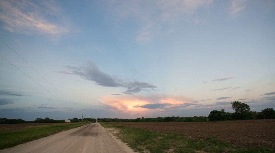 Sunsets over Osawatomie Kansas