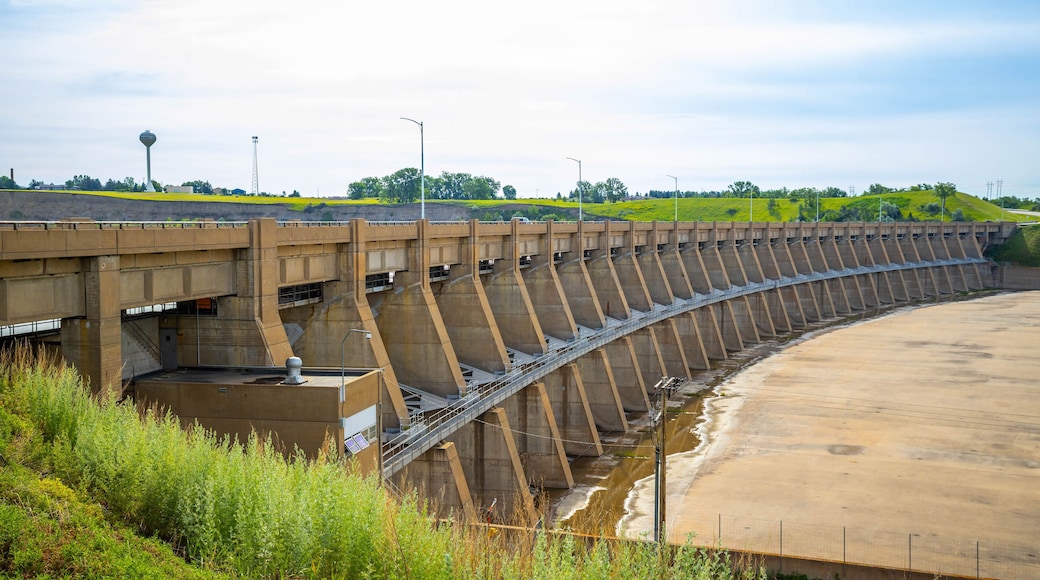 Garrison Dam at Lake Sakakawea in North Dacota
