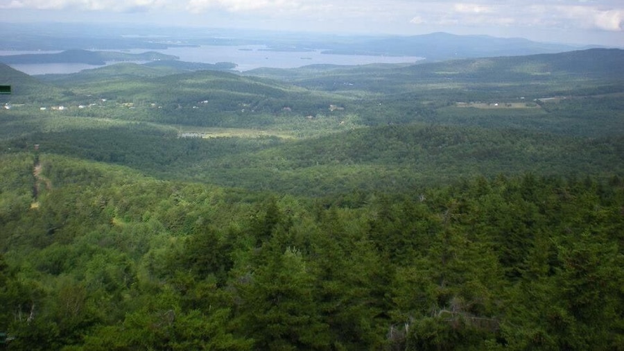 The most beautiful view of New Hampshire. Our Anniversary Trip to Gunstock #TakeAHike