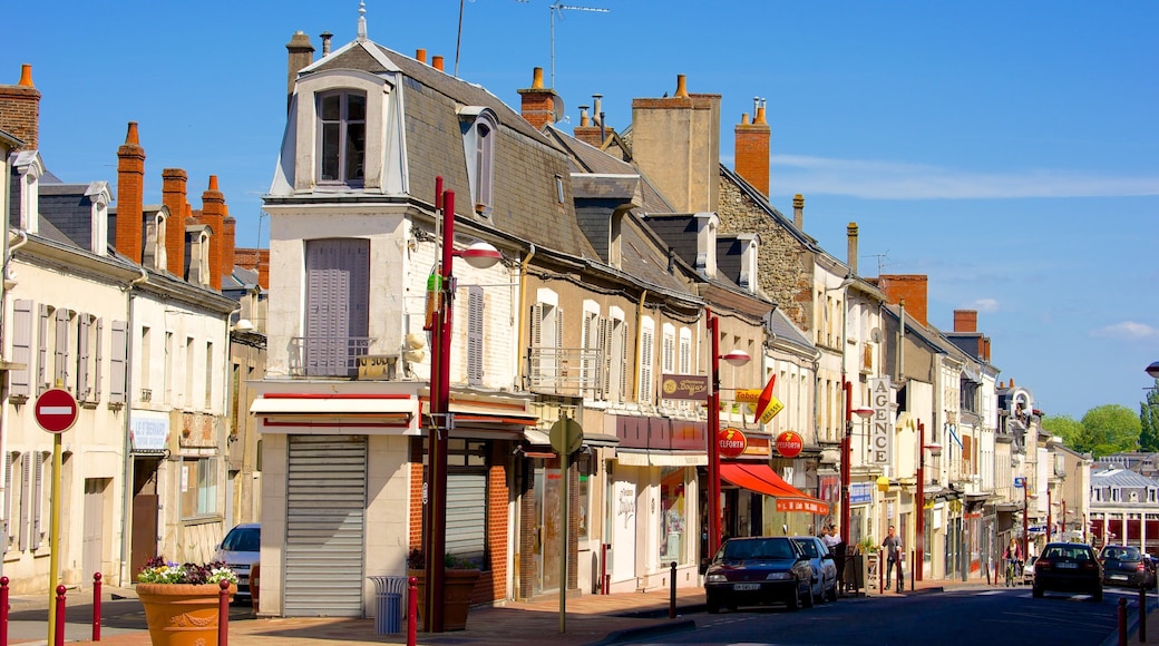 Vierzon mostrando cenas de rua