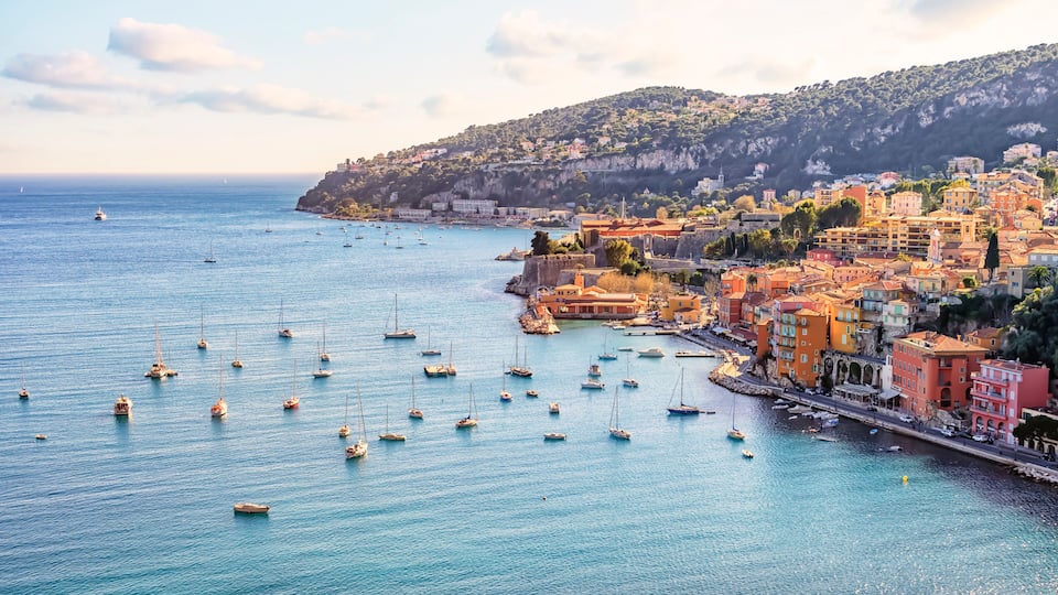 Villefranche-Sur-Mer village on the French Riviera