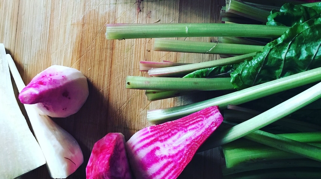 Organic Juices fresh pressed to your liking! You can find her at the San Luis Obispo Farmers Market every Thursday night year around.
