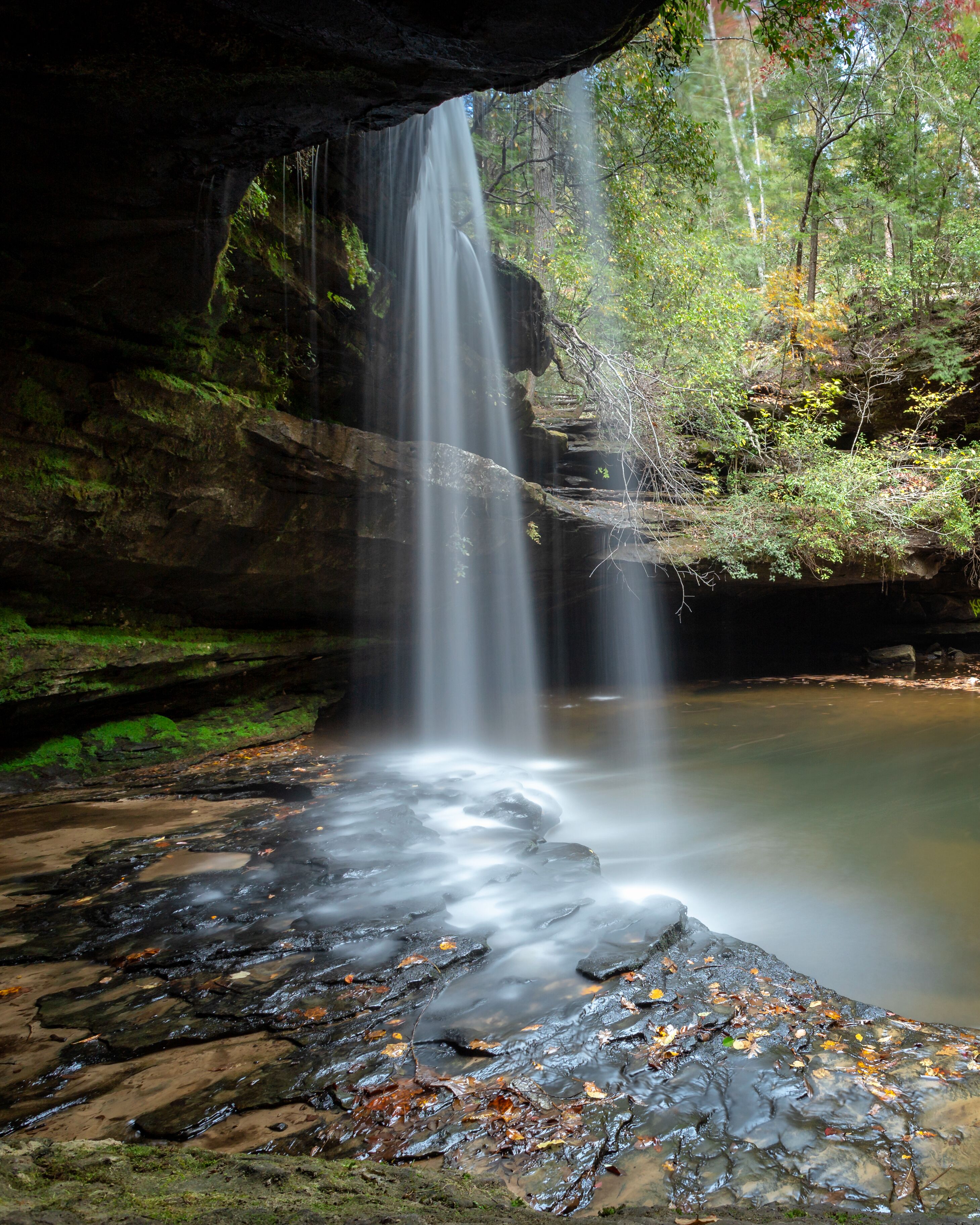 So quiet and special. wonderful set of falls
#BVS100k #waterfall #landscape #water #alabama #travel #fall #autumn #river #explore #hike