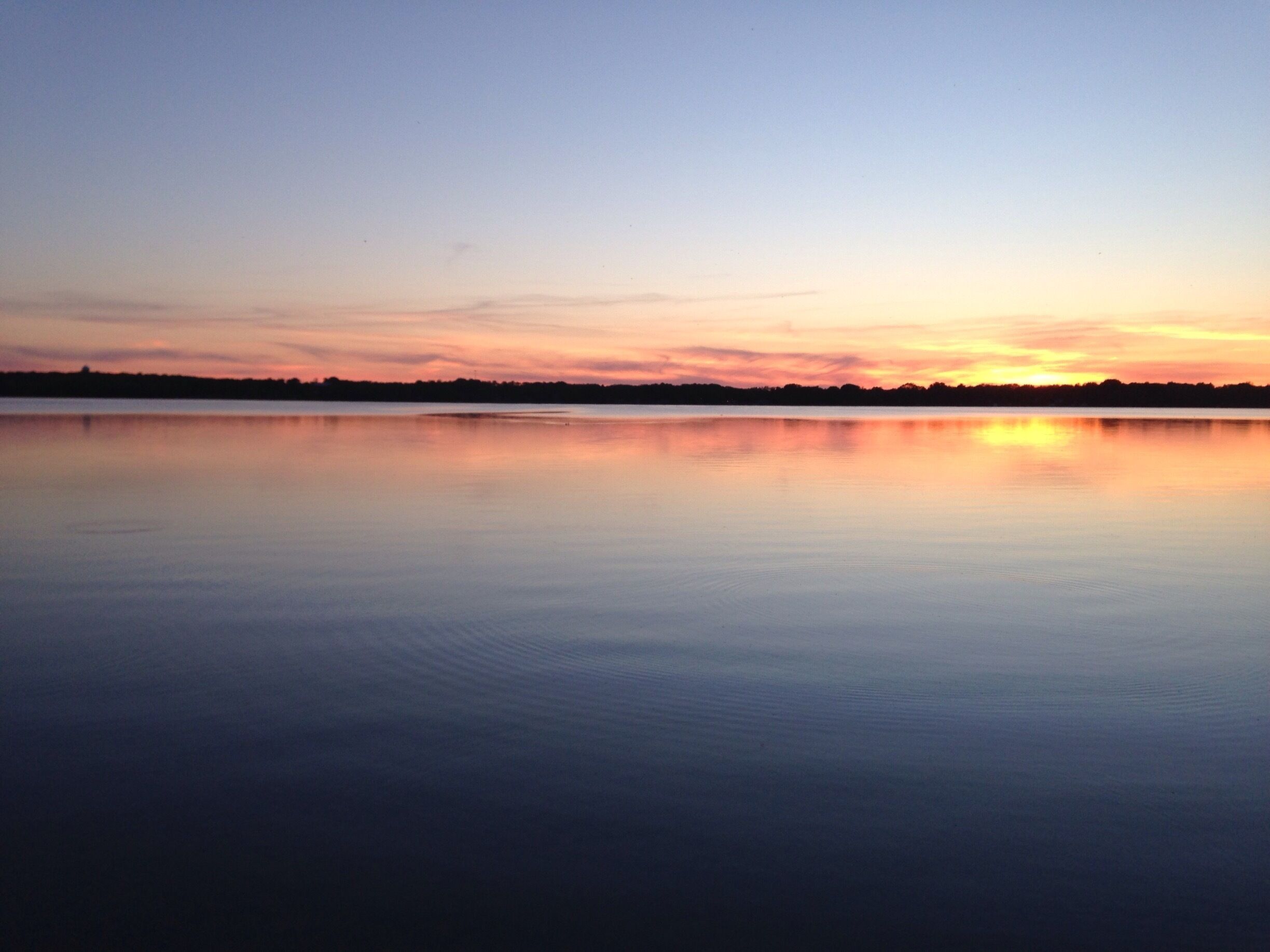 Pike Lake sunset #GoldenHour