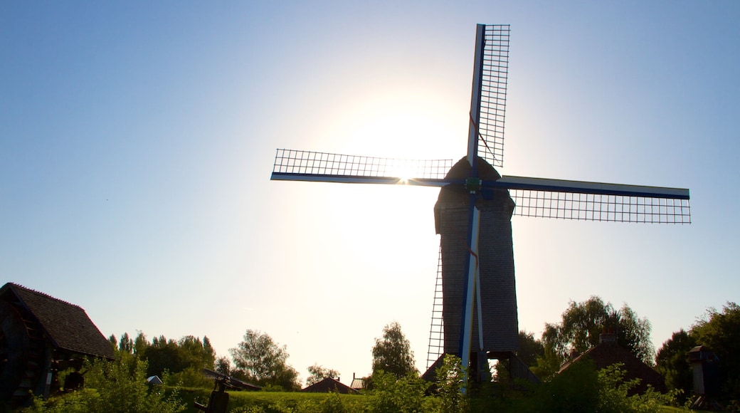 Villeneuve-d\'Ascq showing a windmill