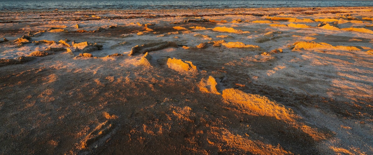 Sunset at the Salton Sea