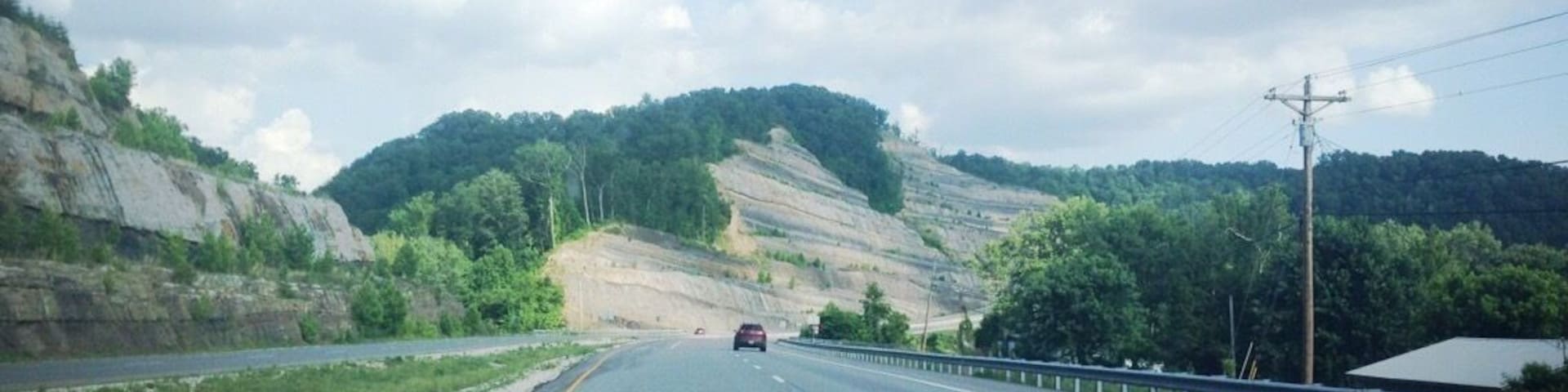 View on the drive from Lexington to Red fox,Ky.