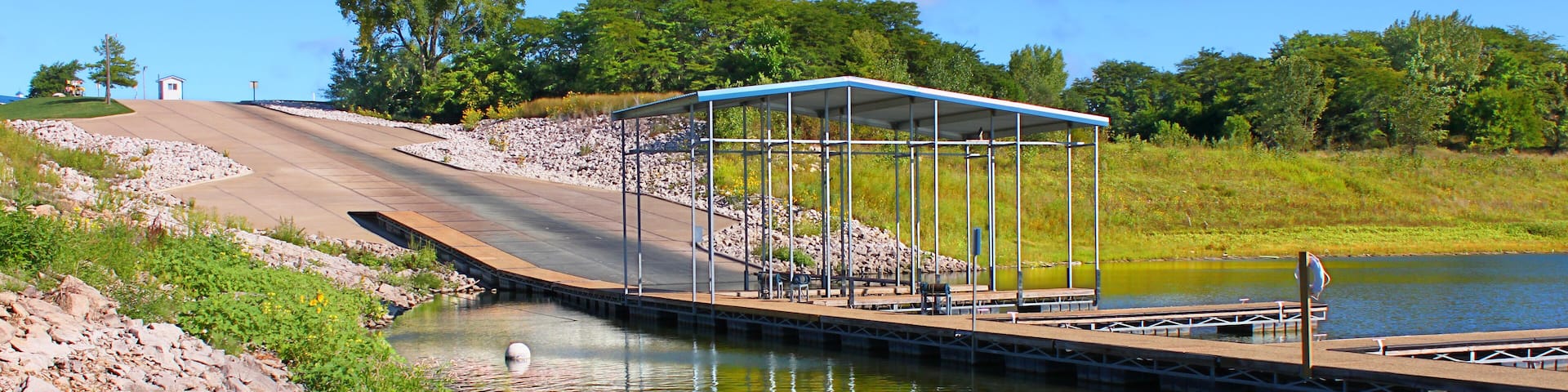 Saylorville Lake Landscape Iowa