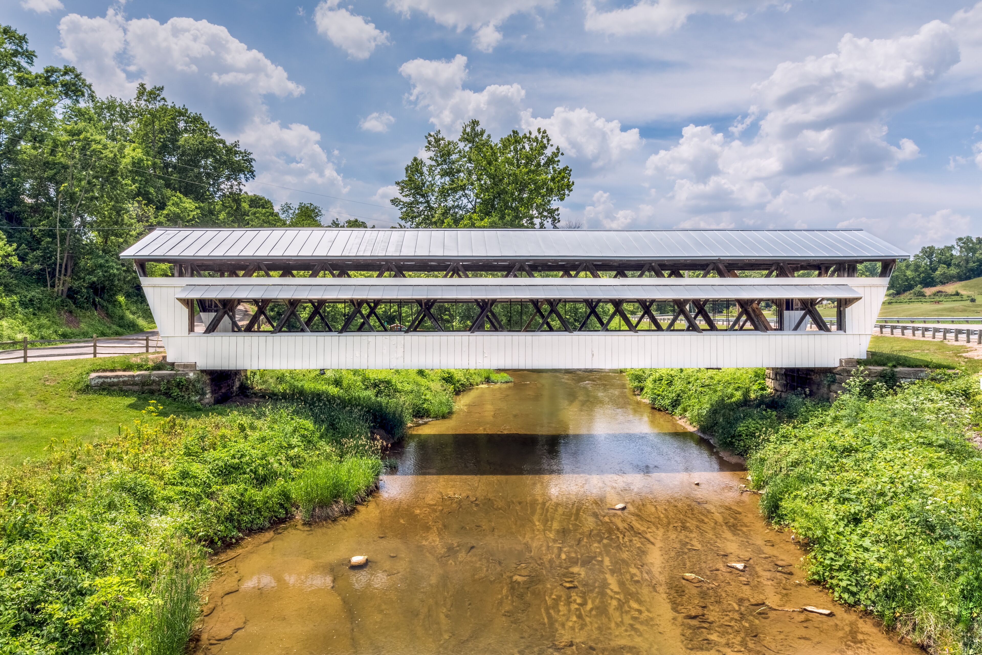 The Johnston Covered Bridge