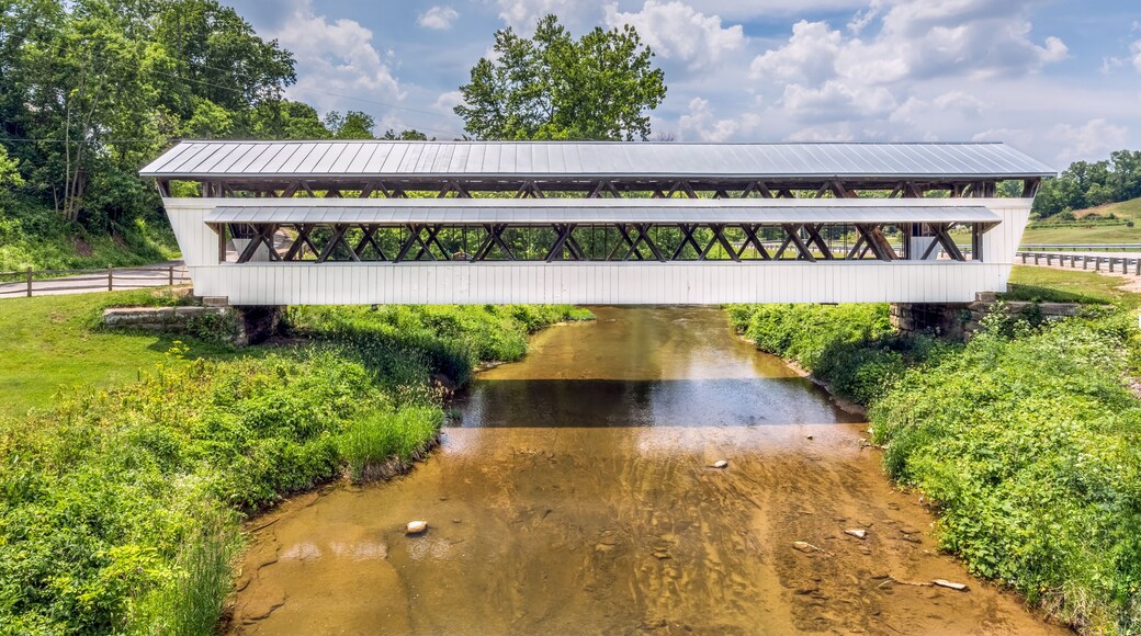 The Johnston Covered Bridge