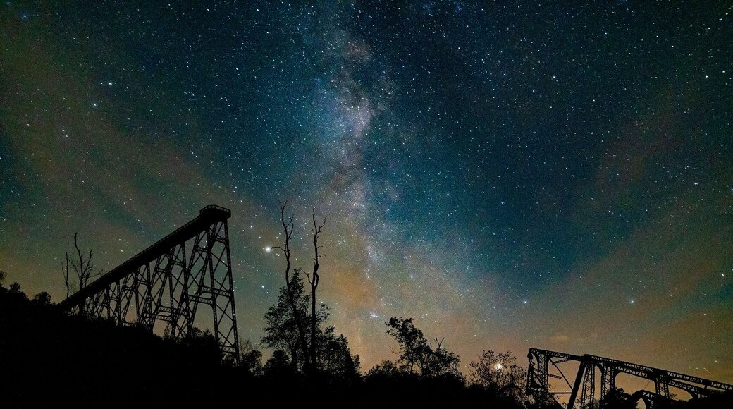 Kinzua Skywalk Under The Milkyway
