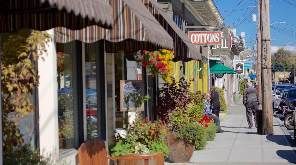 La Conner có tính năng cảnh đường phố