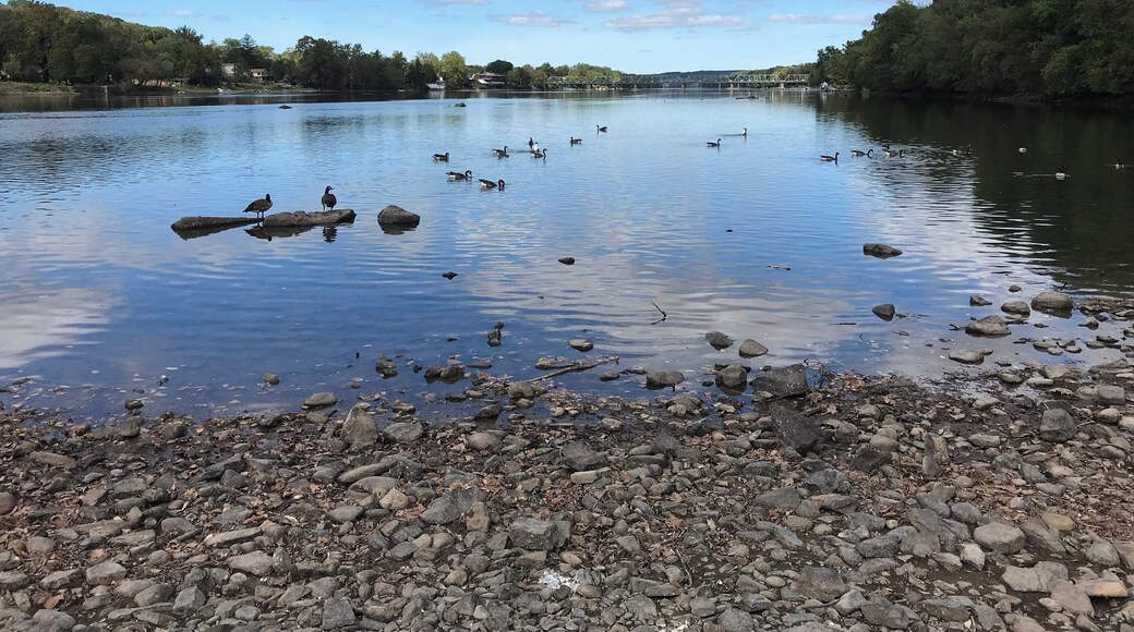 Wing Dam on the Delaware River