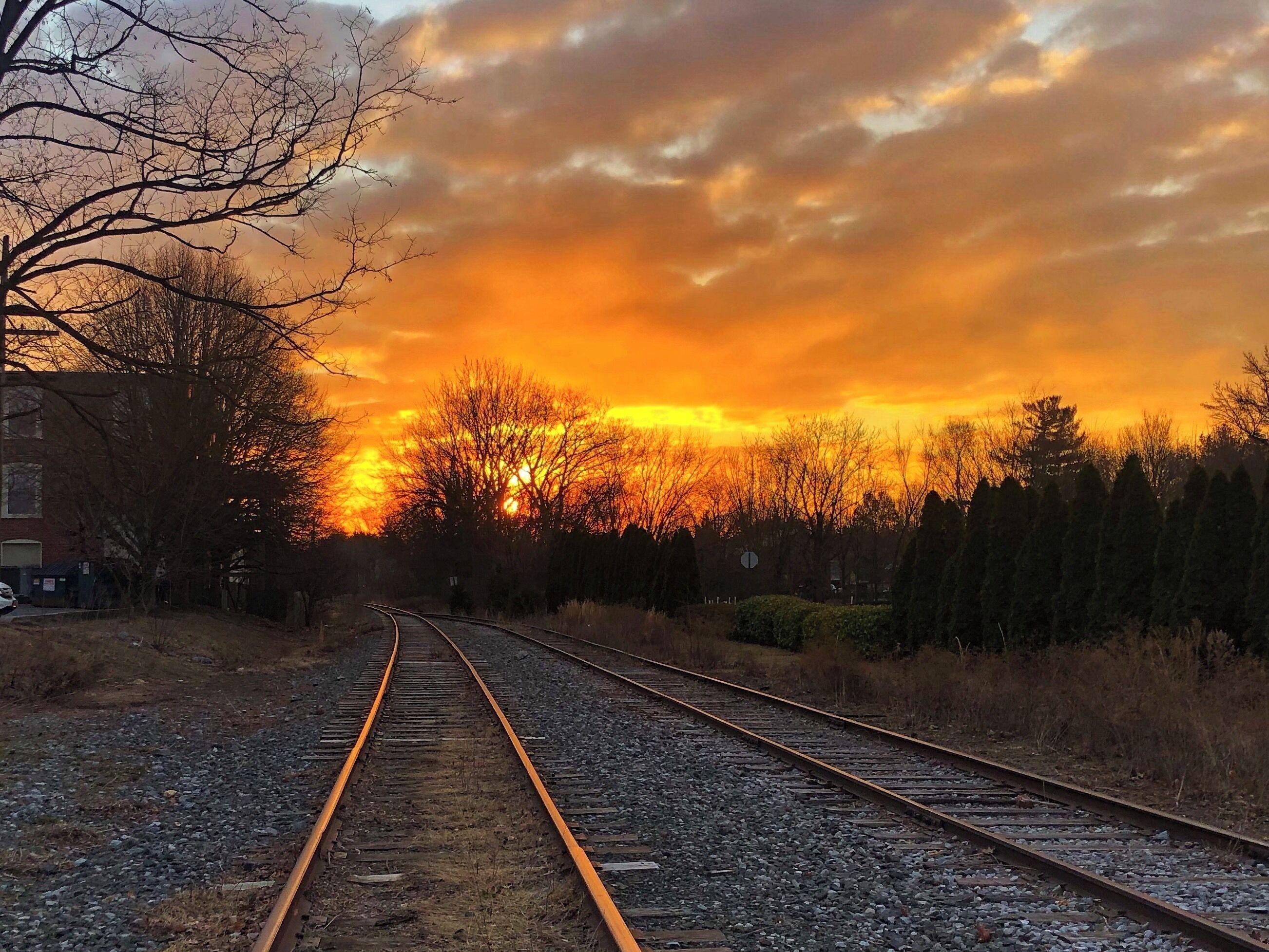 Morning in the coolest town in America.