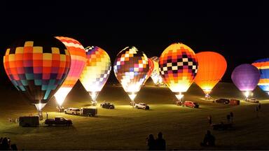 Hot air balloon Glow, 2017