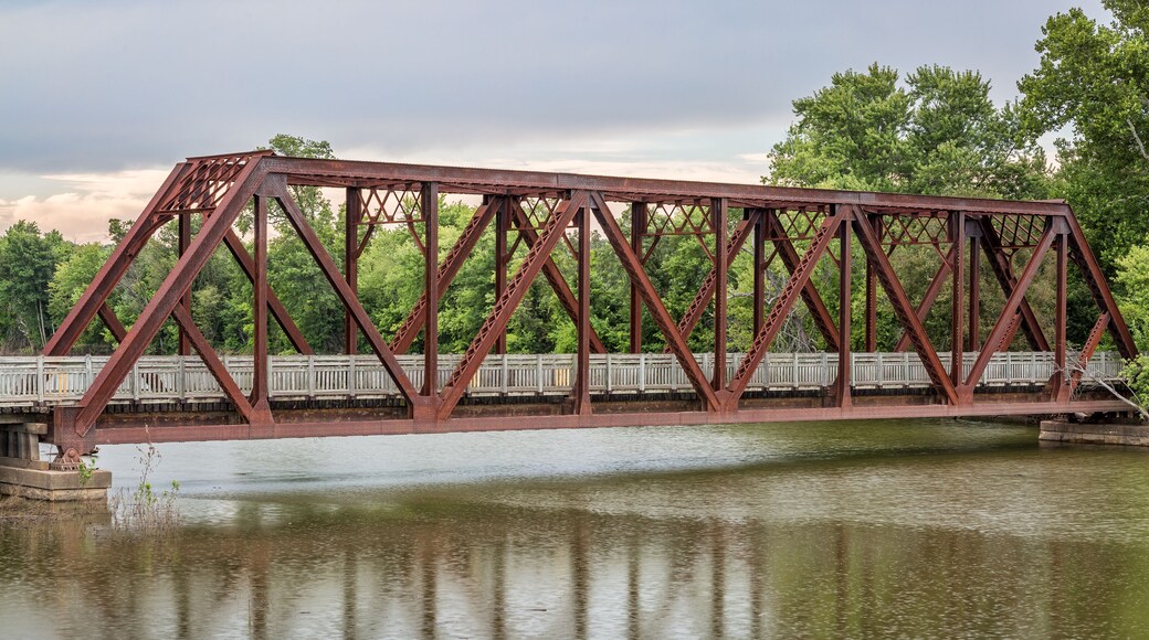 trestle on Katy Trail in Missouri