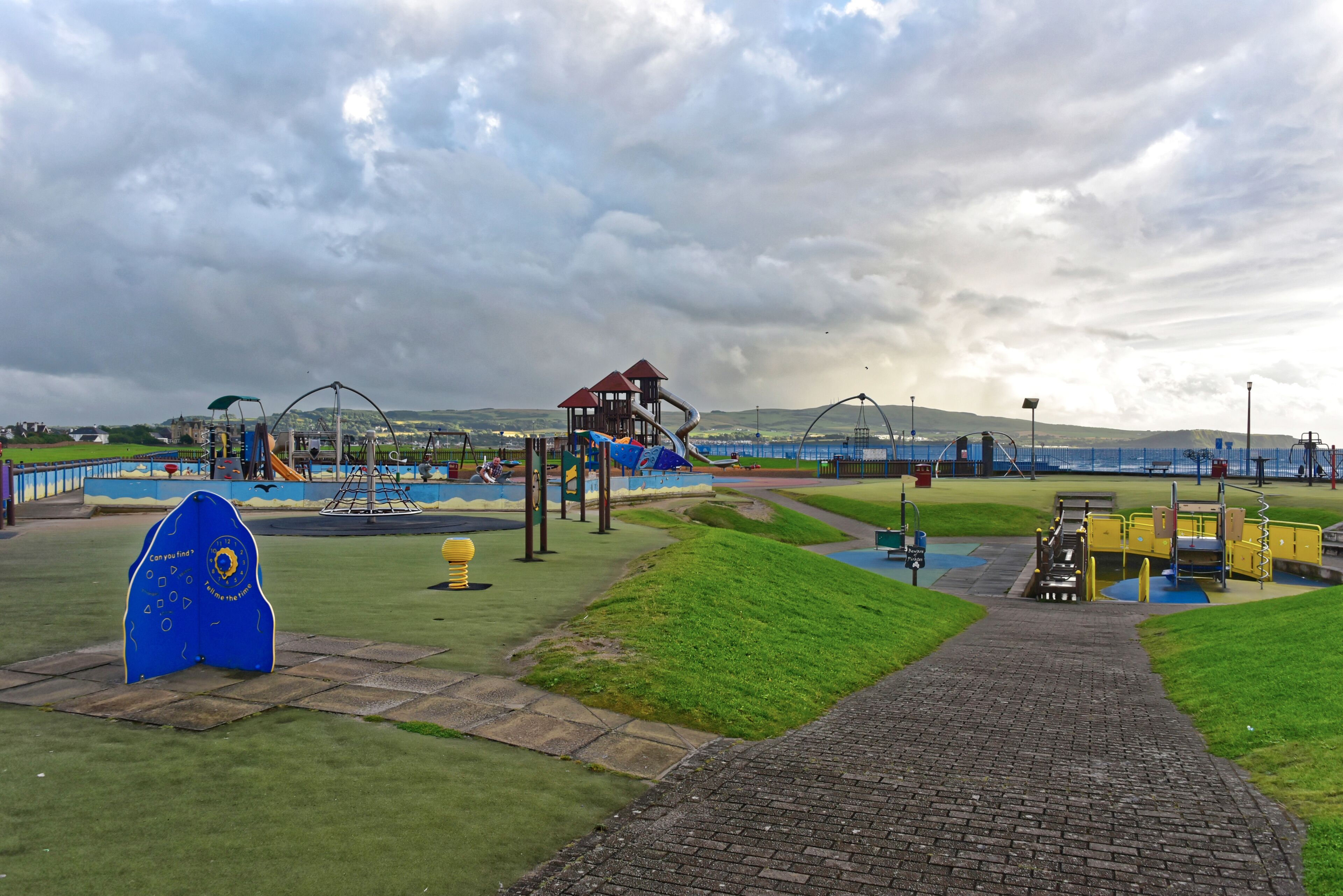 Schottland - Spielplatz in Ayr