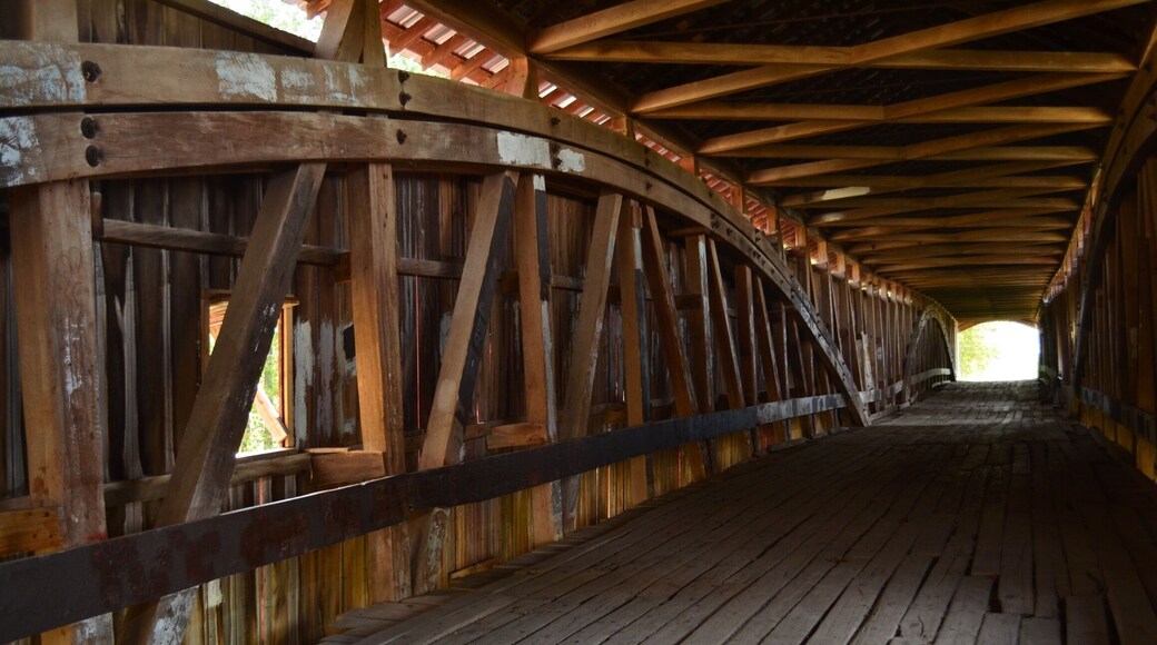 Parke County is the home of many coveted bridges in Indiana. Loves the inside shot of this amazing structure.