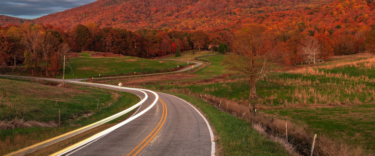 Yonah Mountain, Georgia, USA in Autumn