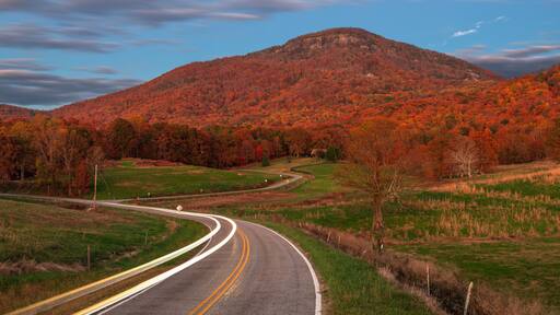 Yonah Mountain, Georgia, USA in Autumn