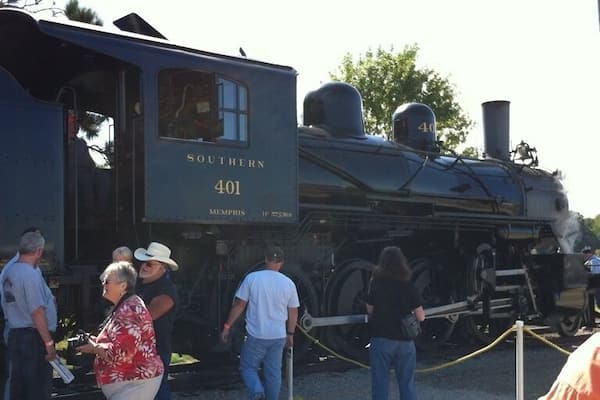 Great place to ride an old train and learn more about railway history!