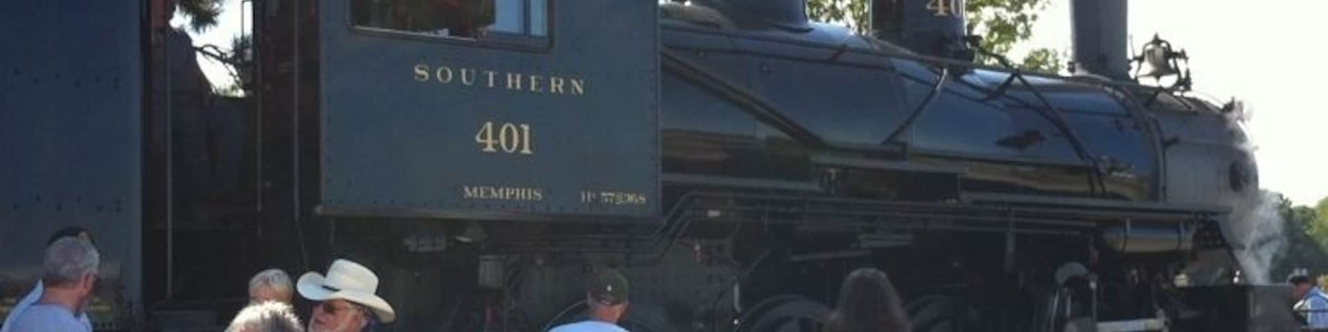 Great place to ride an old train and learn more about railway history!