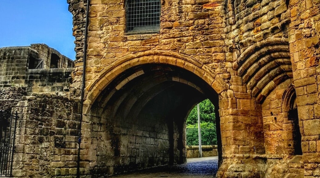 This is part of the old refectory in Dunfermline Abbey.