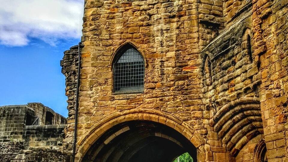 This is part of the old refectory in Dunfermline Abbey.