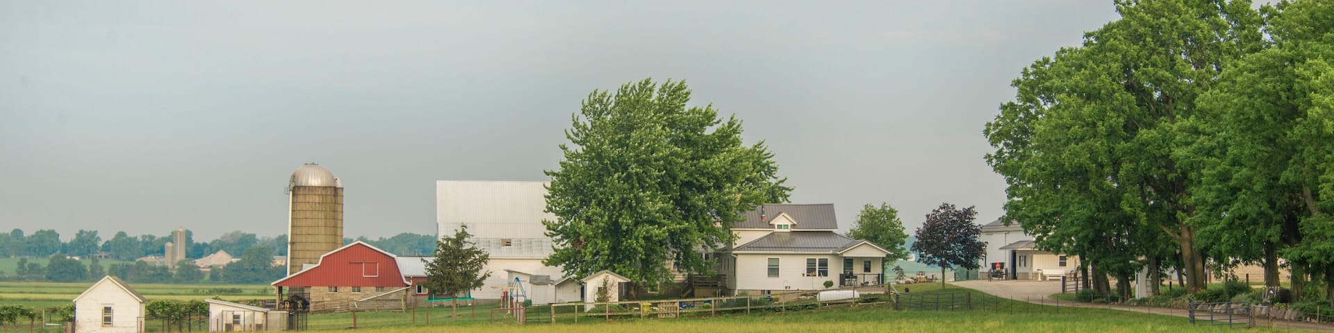 Amish farm in Indiana