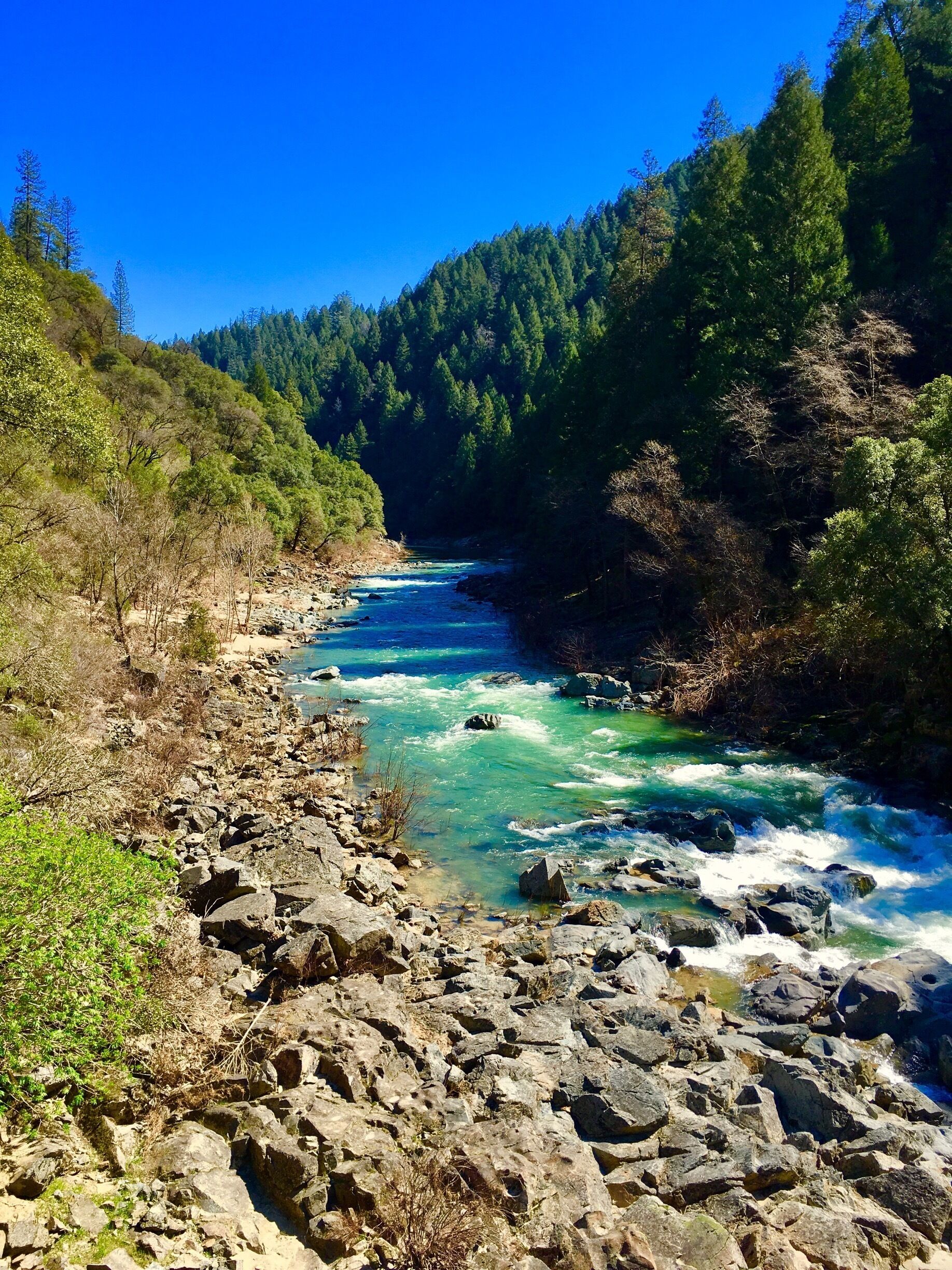 South Yuba river. Great place to hike or swim in one of the little cove areas.