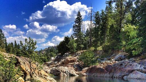 Beautiful day in the Sierra Mountains!