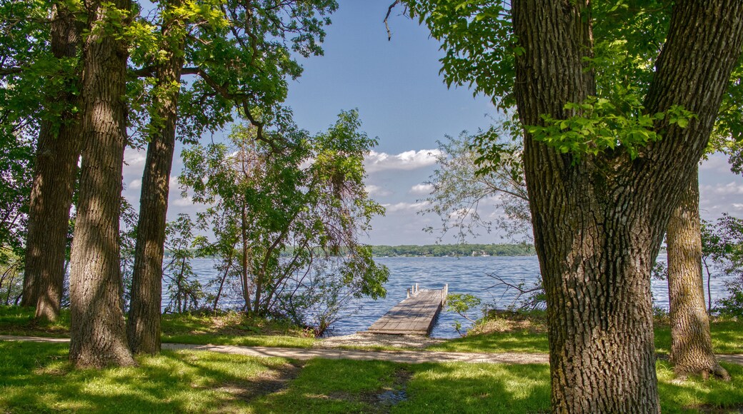 Gull Point State Park is located on Lake Okoboji in Northwest Iowa