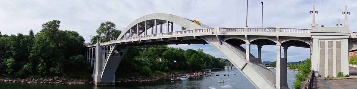 Bridge at Oregon City Oregon