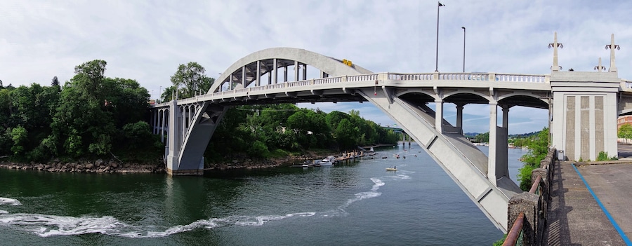 Bridge at Oregon City Oregon