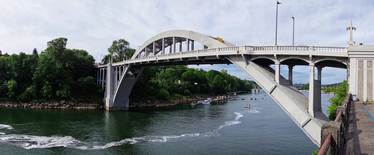 Bridge at Oregon City Oregon