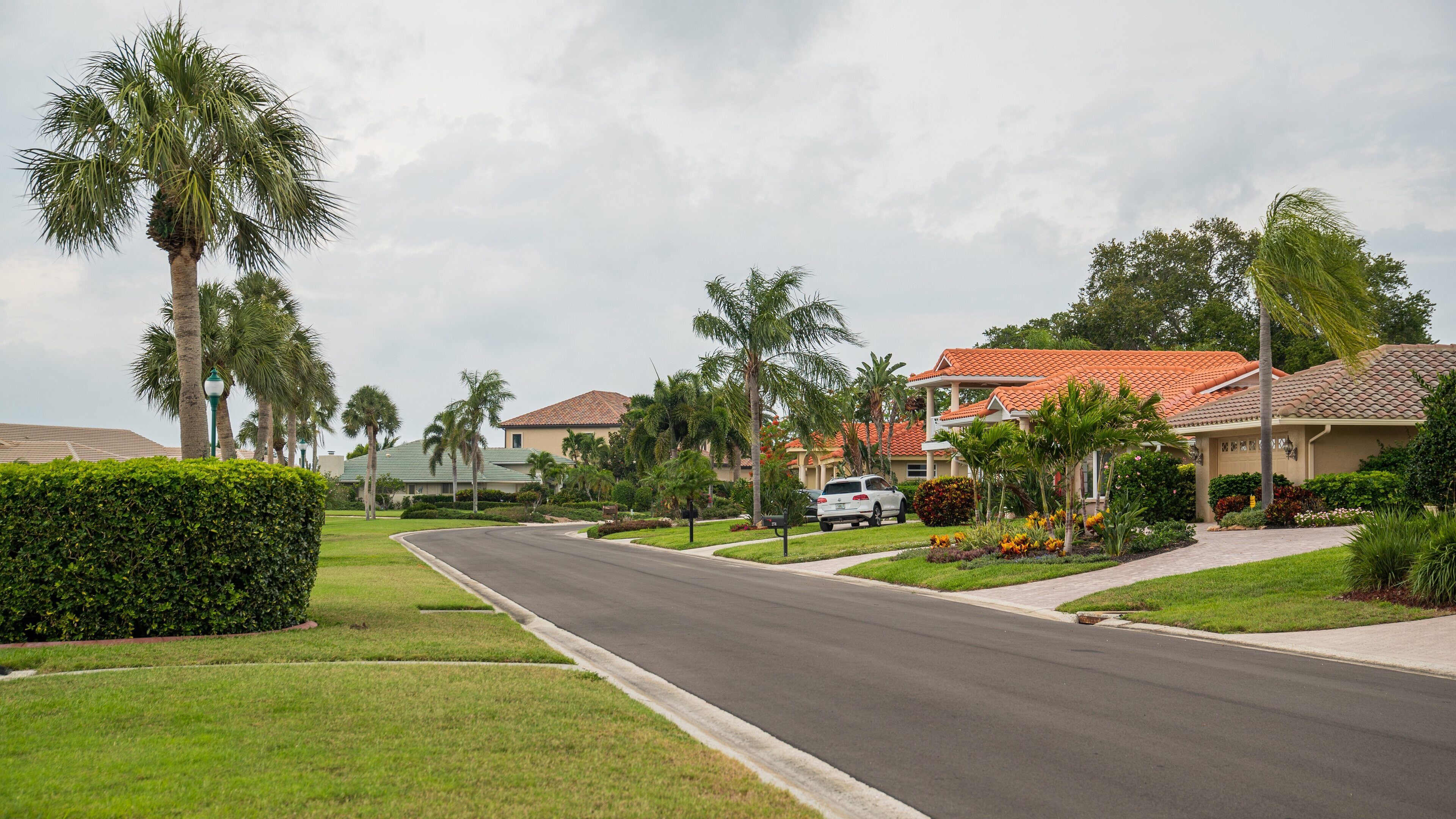 Osprey featuring a house