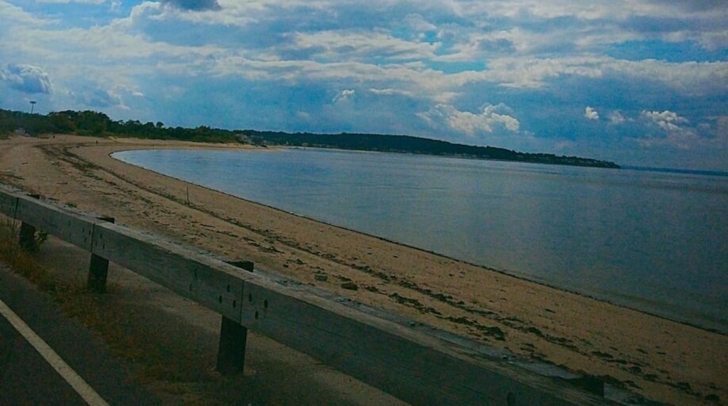 The breeze is calm and the weather beautiful, today in bayville, NY.