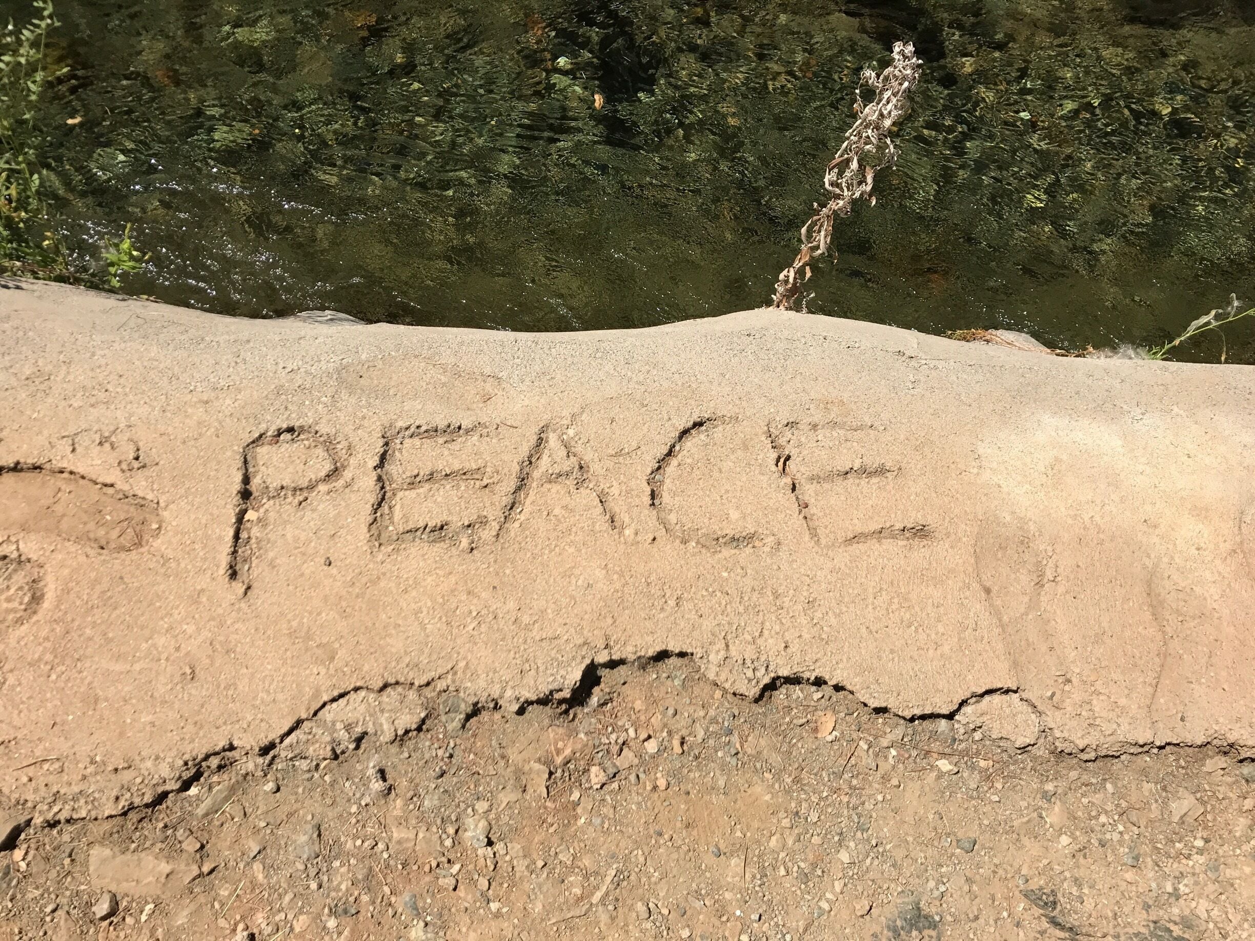 Cool reminder set in concrete 