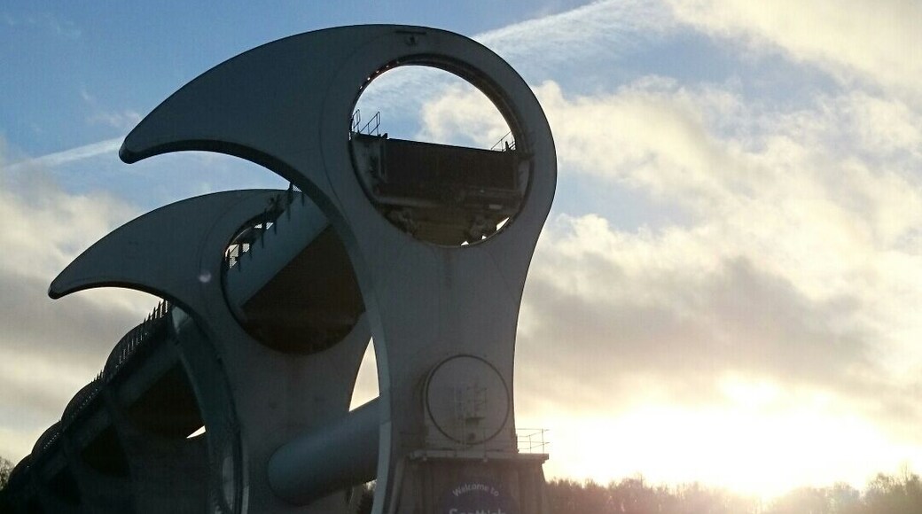 The Falkirk Wheel.
